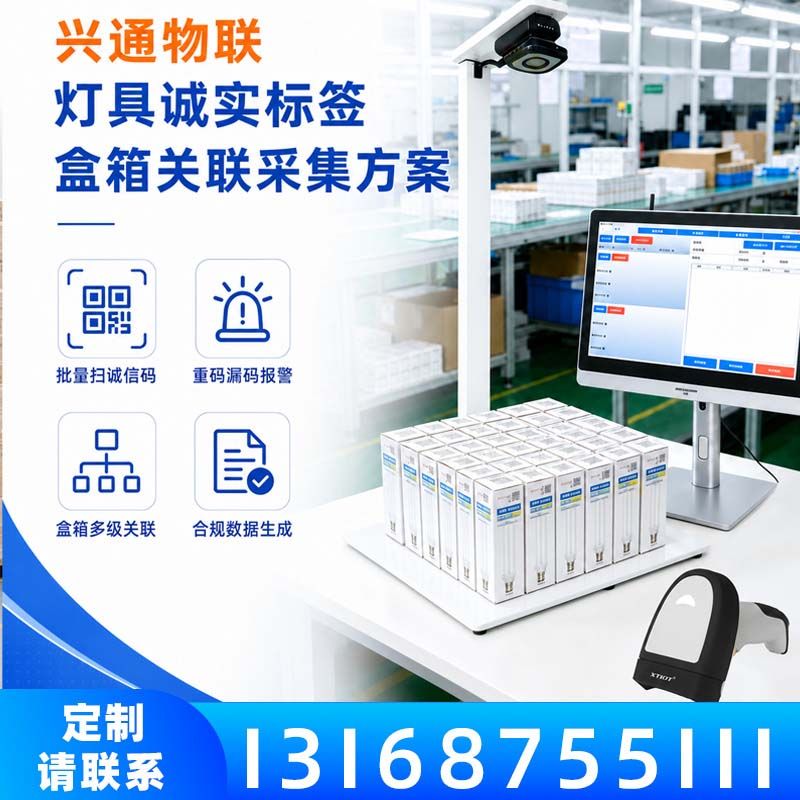 兴通物联俄罗斯诚信码盒箱多级关联作业
