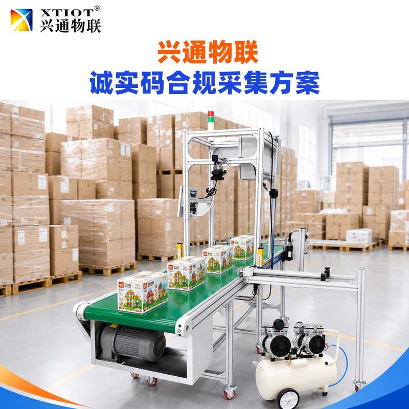 兴通物联俄罗斯诚信码诚实标签合规采集现场