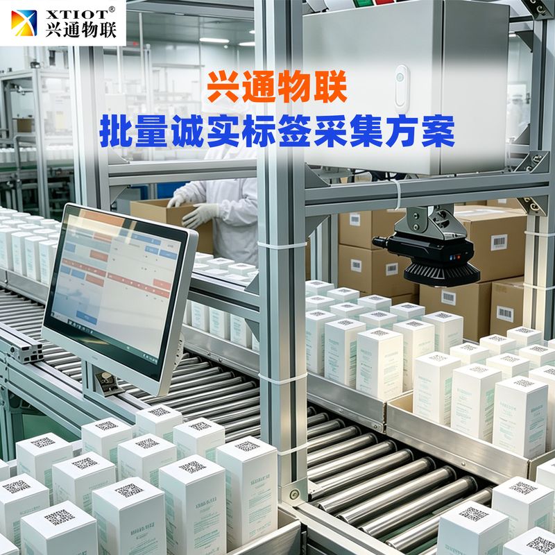 兴通物联俄罗斯诚信码整箱批量复核读取