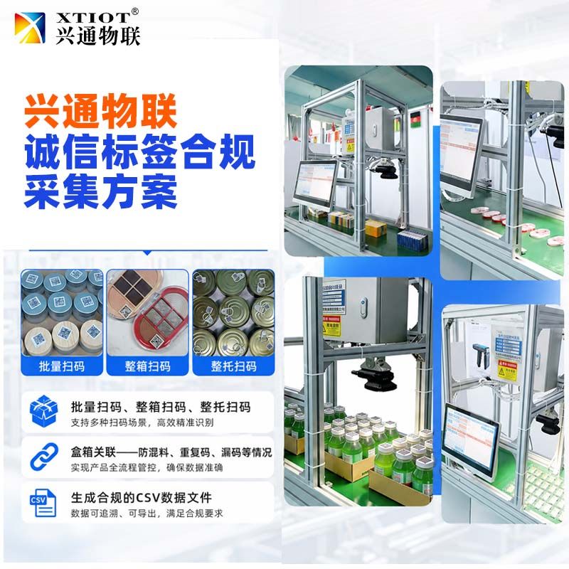 兴通物联俄罗斯诚信码多品种配方切换采集