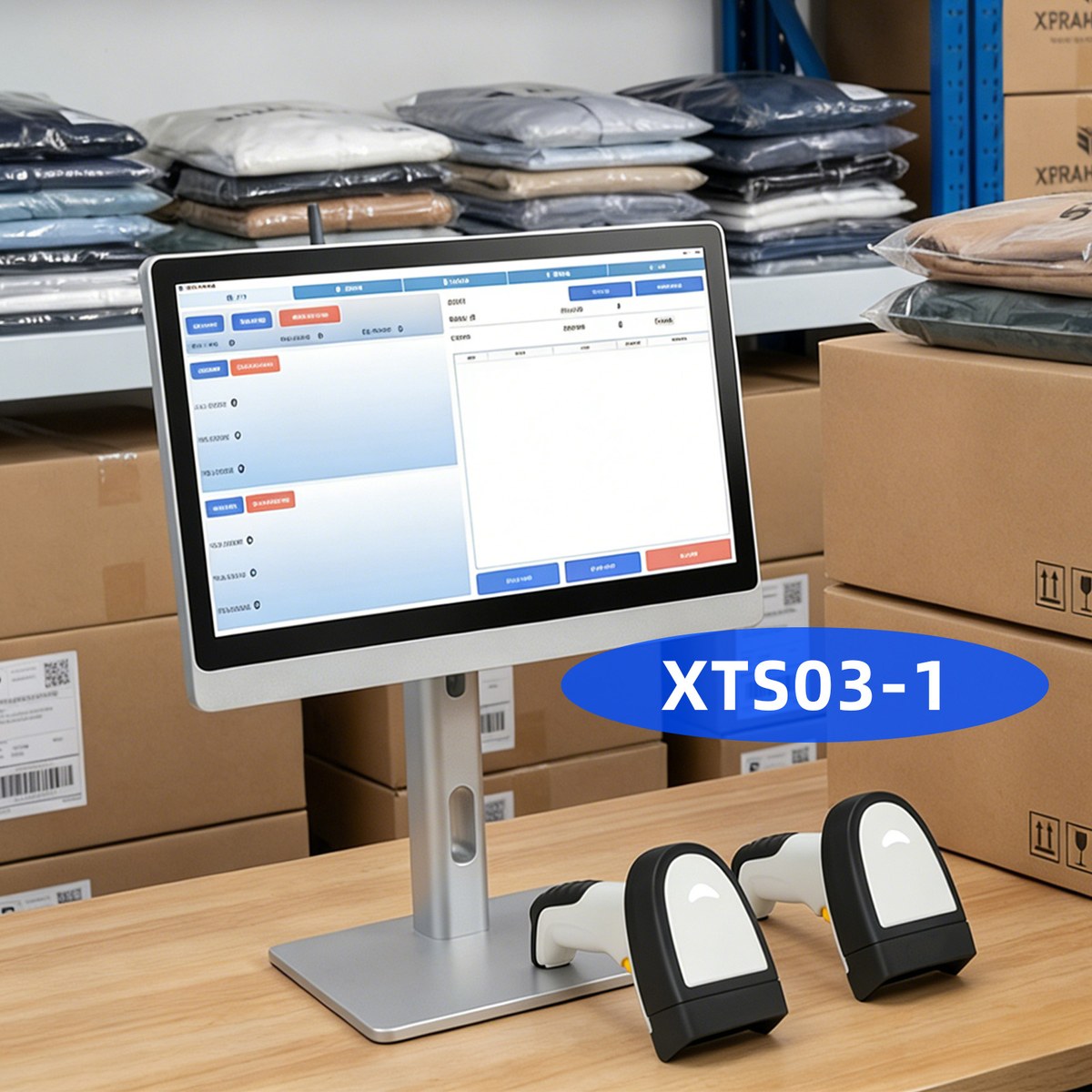 兴通物联 XTS03-1 手持扫码枪采集俄罗斯诚信码